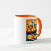 Robot Cicada Mok (Voorkant rechts)