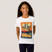Robot Cicada T-shirt (Voorkant volledig)