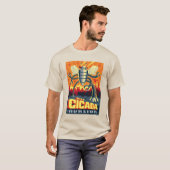 Robot Cicada T-shirt (Voorkant volledig)