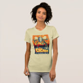 Robot Cicada T-shirt (Voorkant volledig)