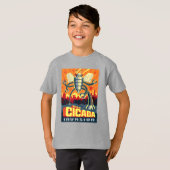 Robot Cicada T-shirt (Voorkant volledig)