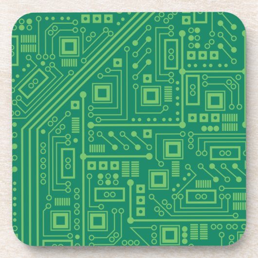 Robot Circuit Board Drankjes Onderzetter (Voorkant)