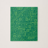 Robot Circuit Board Legpuzzel (Verticaal)