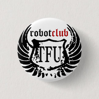 Robot Club pin Ronde Button 3,2 Cm