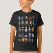 Robot Collection Science Technology Robots T-shirt (Voorkant)