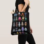 Robot Collection Science Technology Robots Tote Bag (Dichtbij)