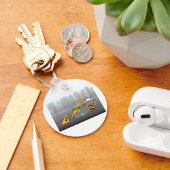 Robot Construction Worker Sleutelhanger