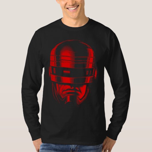 Robot Cop Helmet T-shirt (Voorkant)
