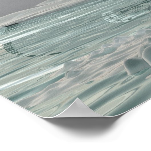 Robot Crash op Zee Poster (Hoek)