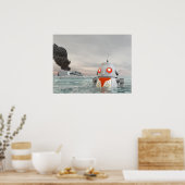 Robot Crash op Zee Poster (Keuken)