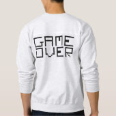 Robot "Cross Stitch" kerstshirt Trui (Achterkant)