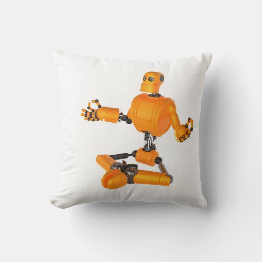 Robot Cushion Kussen (Voorkant)