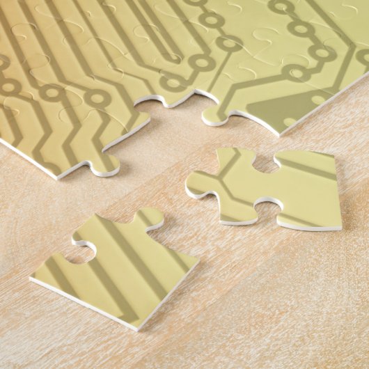 robot cyborg puzzel (Zijkant)