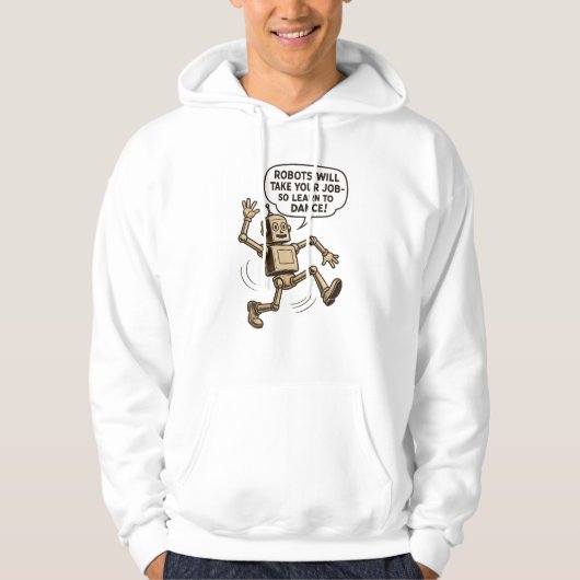 Robot Dance Hoodie (Voorkant)