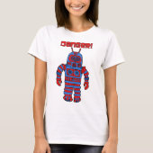 Robot Danger. T-shirt (Voorkant)