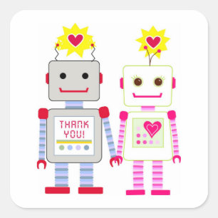 Robot Dank u Stickers