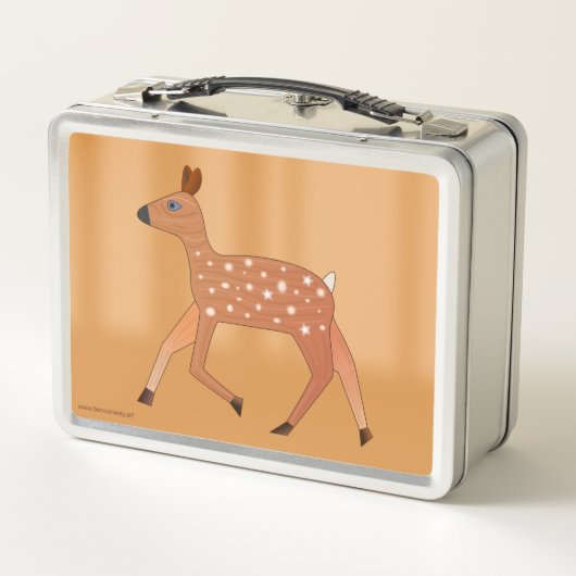 Robot Deer Lunchbox (Achterkant)