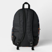 Robot Design Rugzak – Trendy Tech Stijl Tas (Achterkant)