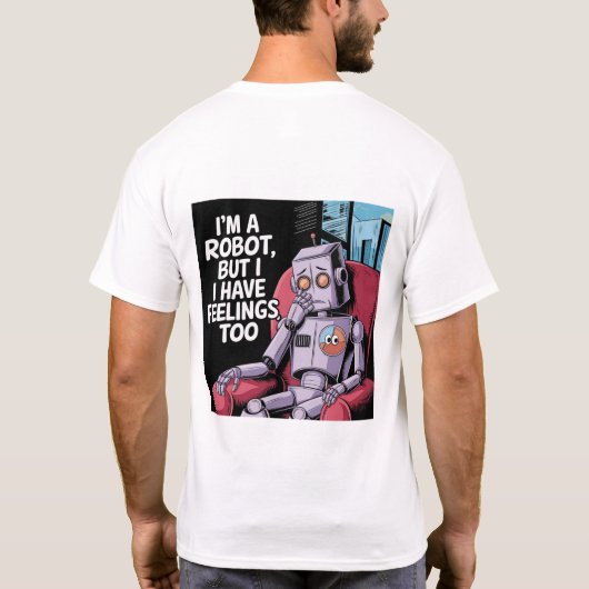 Robot Design Tshirt (Achterkant)