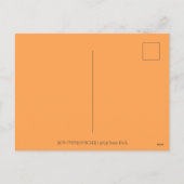 ROBOT DIE POMPELMOEZEN PAKT, HALLOWEEN MECHANISCHE FEESTDAGENKAART (Achterkant)