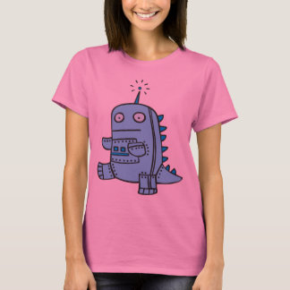 Robot Dino - Blauw T-shirt