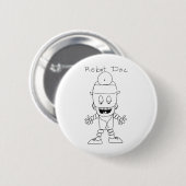 Robot Doctor Ronde Button 5,7 Cm (Voorkant /achterkant)