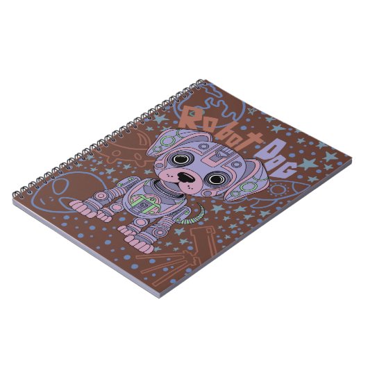 Robot Dog Notitieboek (Linkerzijde)