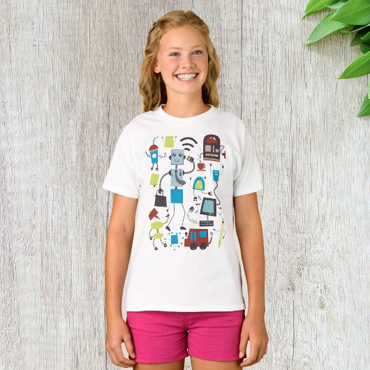 Robot Doodles T-shirt