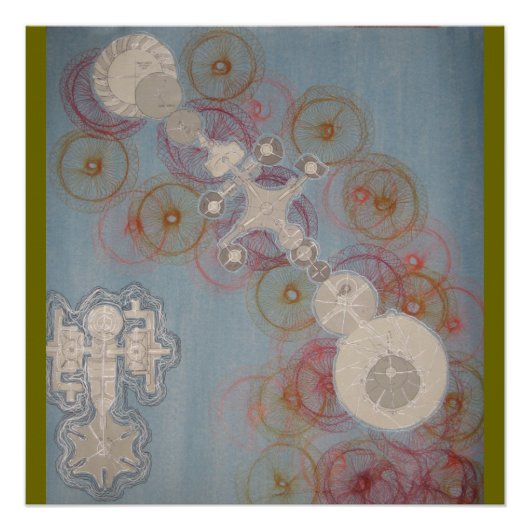 Robot Dreams Poster van 20 x 20 inch (Voorkant)