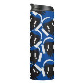 Robot Driving Music Producer Night Club Thermosbeker (Geroteerd rechts)