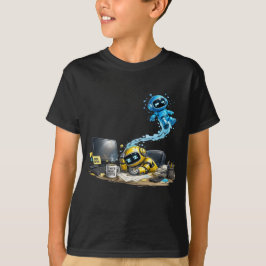 robot dromen t-shirt