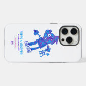 Robot Druk & Grijper iPhone 15 hoesje Pro Max Case (Achterkant horizontaal)
