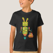 Robot Easter Bunny TShirt (Voorkant)
