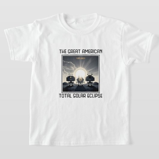 ROBOT ECLIPSE VIEWWARTIJ T-SHIRT (Laagn)