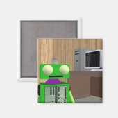 Robot en PC magneet (Voorkant / Achterkant)