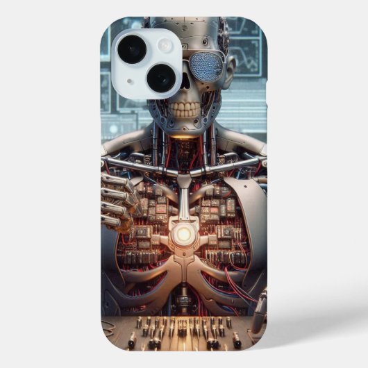Robot Engineer Case-Mate iPhone Case (Achterkant)