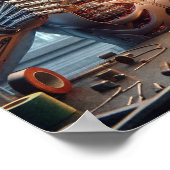 Robot Engineer Poster (Hoek)