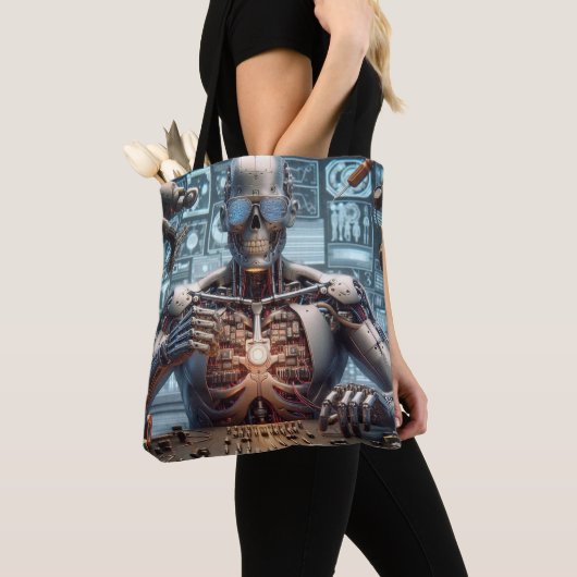 Robot Engineer Tote Bag (Dichtbij)
