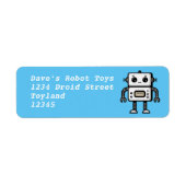 Robot Etiket (Voorkant)