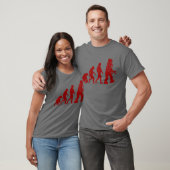 Robot Evolutie - van man tot robots T-shirt (Unisex)