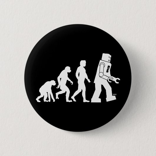 Robot Evolution Button (Voorkant)