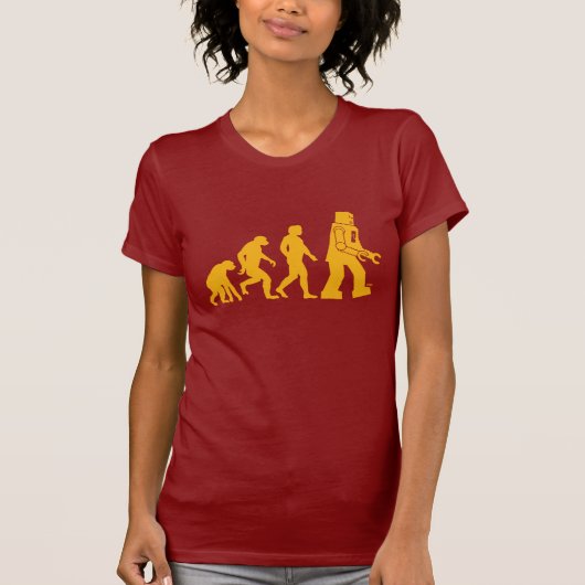 Robot Evolution - Onze nieuwe Robot Overords T-shirt (Voorkant)