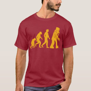 Robot Evolution Sheldon Cooper Big Bang Theory T-shirt