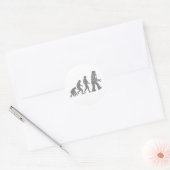 Robot Evolution Sticker (Envelop)