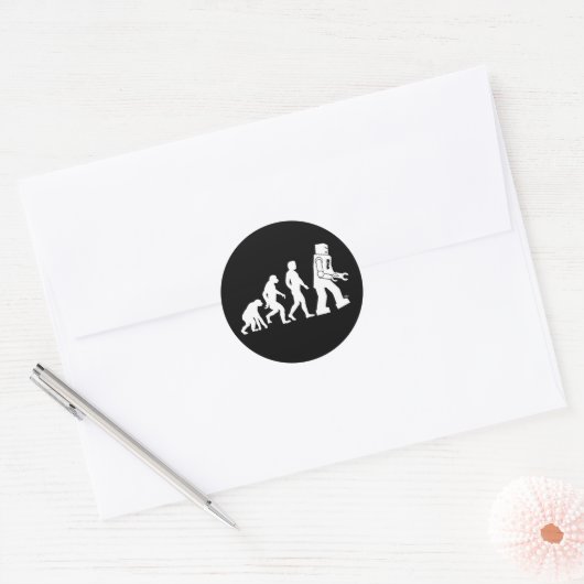 Robot Evolution Sticker (Envelop)