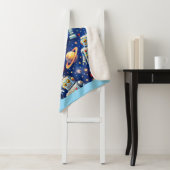 Robot exploration, cosmic art sherpa deken (In situ)