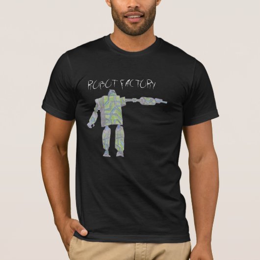 Robot Factory T-Shirt (Voorkant)