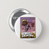 Robot Fighter Fake Hoesje Button (Voorkant /achterkant)