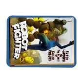 Robot Fighter Fake Pulp Hoesje 2 Magneet (Horizontaal)