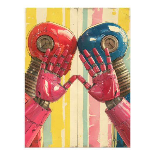 Robot Foto Afdruk (Voorkant)